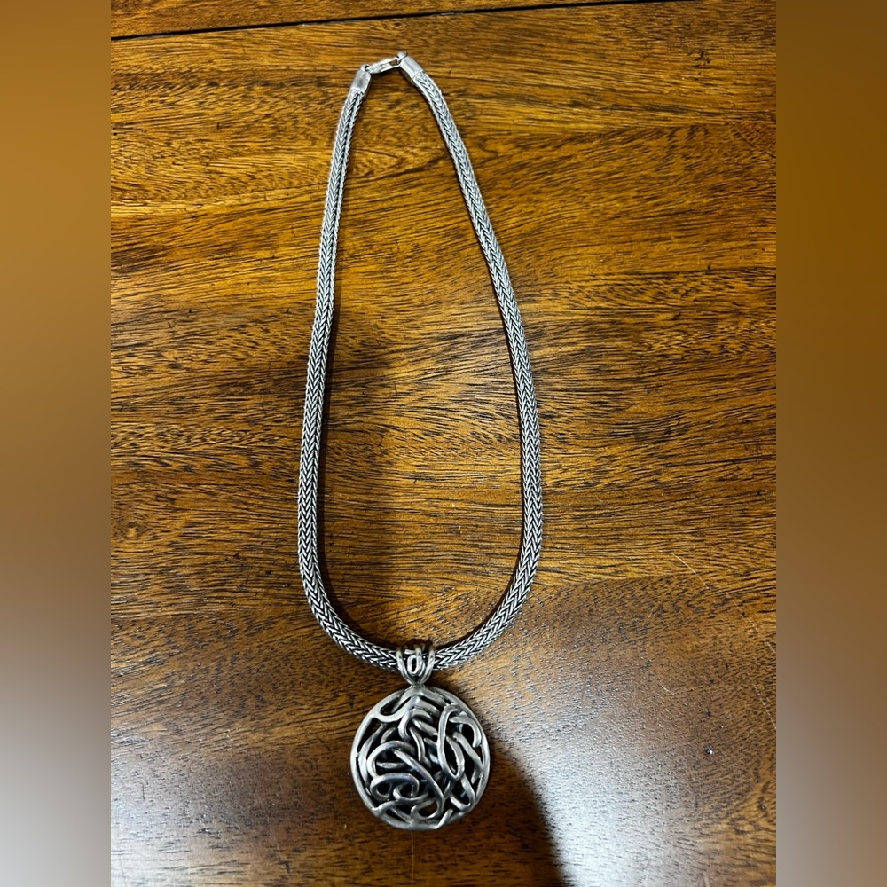 SILPADA Elegant Silver Pendant Necklace